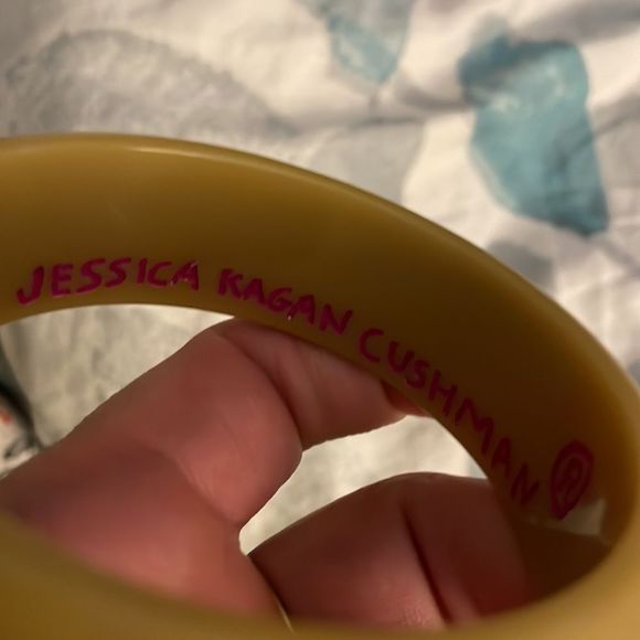Jessica Kagan Cushman JKC Ripped off by Chanel resin bangle bracelets NWOT - Picture 4 of 4